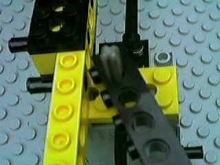 #12 cross-brace beam in place